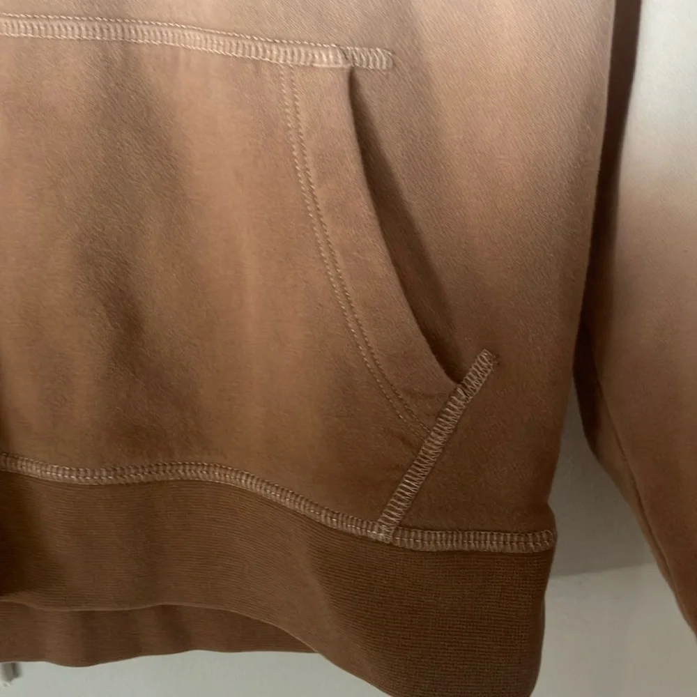 GAP Ombre brown girls M sz 8 cropped Hoodie